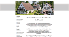 Desktop Screenshot of haus-lilienthal.de